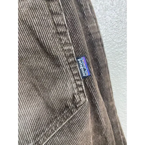 Patagonia Organic Cotton Brown Corduroy Pants Men size 33 Classic 31" - Picture 14 of 16